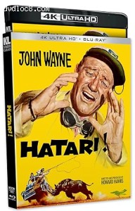 Hatari! [4K Ultra HD + Blu-Ray] Cover