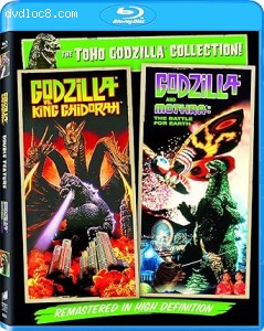 Godzilla vs. King Ghidorah / Godzilla and Mothra: The Battle for Earth (The Toho Godzilla Collection) [Blu-Ray] Cover