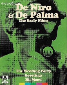 De Niro &amp; De Palma: The Early Films (3-Disc Limited Edition) [Blu-Ray] Cover