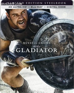 Gladiator (SteelBook) [4K Ultra HD + Blu-ray + Digital 4K]