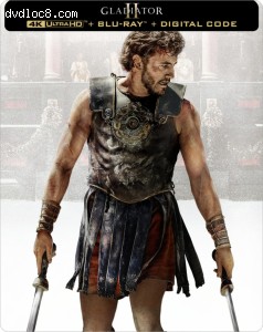 Gladiator II (SteelBook) [4K Ultra HD + Blu-ray + Digital] Cover