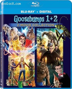 Goosebumps 1 + 2: 2-Movie Collection [Blu-Ray + Digital] Cover