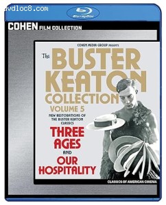 Buster Keaton Collection - Volume 5, The (Three Ages / Our Hospitality) [Blu-Ray] Cover