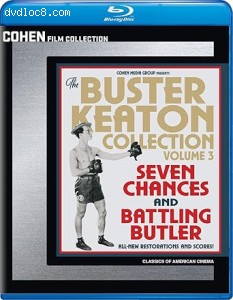 Buster Keaton Collection - Volume 3, The (Seven Chances / Battling Butler) [Blu-Ray] Cover