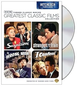 TCM Greatest Classic Films Collection: Hitchcock Thrillers (Suspicion / Strangers on a Train / The Wrong Man / I Confess) Cover