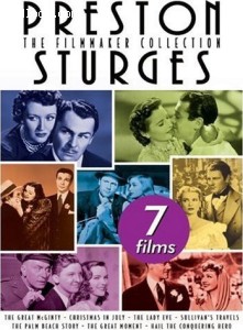 Preston Sturges - The Filmmaker Collection (The Great McGinty / Christmas in July / The Lady Eve / Sullivan's Travels / The Palm Beach Story / The Great Moment / Hail the Conquering Hero) Cover