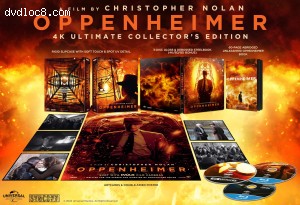 Oppenheimer (Ultimate Collector's Edition SteelBook) [4K Ultra HD + Blu-ray + Digital 4K] Cover