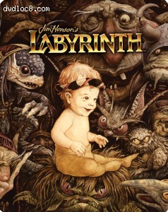 Labyrinth (Wal-Mart Exclusive SteelBook) [4K Ultra HD + Blu-ray] Cover