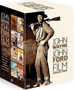 John Wayne - John Ford Film Collection (The Searchers / Stagecoach / The Long Voyage Home / The Wings of Eagles / Fort Apache / 3 Godfathers / She Wore a Yellow Ribbon / They Were Expendable) Cover