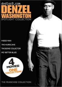 Denzel Washington Spotlight Collection (Inside Man / The Hurricane / The Bone Collector / Mo' Better Blues) Cover