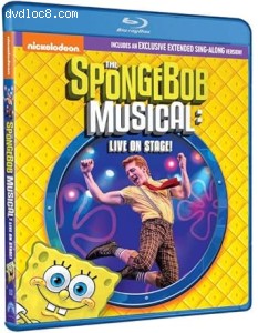 Spongebob Musical: Live on Stage!, The [Blu-Ray] Cover