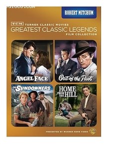 TCM Greatest Classic Legends Film Collection: Robert Mitchum (Angel Face / Out of the Past / The Sundowners / Home from the Hill) Cover TCM Greatest Classic Legends Film Collection: Robert Mitchum (Angel Face / Out of the Past / The Sundowners / Home from the Hill) Cover
