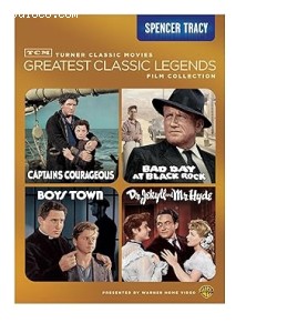 TCM Greatest Classic Legends Film Collection: Spencer Tracy (Captains Courageous / Bad Day at Black Rock / Boys Town / Dr. Jekyll and Mr. Hyde) Cover