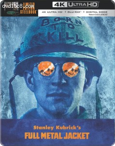 Full Metal Jacket (Limited Edition SteelBook/Rerelease) [4K Ultra HD + Blu-ray + Digital 4K] Cover