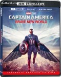 Cover Image for 'Captain America: Brave New World [4K Ultra HD + Blu-ray + Digital 4K]'