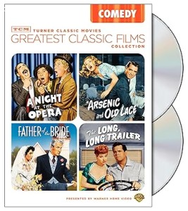 TCM Greatest Classic Films Collection: Comedy (A Night at the Opera / Arsenic and Old Lace / Father of the Bride / The Long, Long Trailer) Cover TCM Greatest Classic Films Collection: Comedy (A Night at the Opera / Arsenic and Old Lace / Father of the Bride / The Long, Long Trailer) Cover