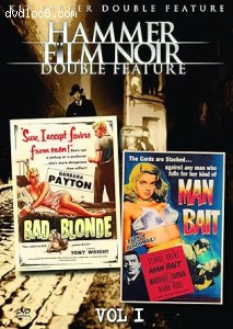 Hammer Film Noir Double Feature Vol. 1 (Bad Blonde / Man Bait) Cover