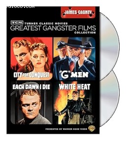 TCM Greatest Classic Gangster Films Collection: James Cagney (City for Conquest / 'G' Men / Each Dawn I Die / White Heat) Cover