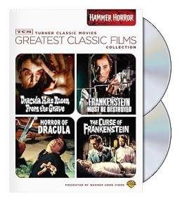 TCM Greatest Classic Films Collection: Hammer Horror (Dracula Has Risen from the Grave / Frankenstein Must Be Destroyed / Horror of Dracula / The Curse of Frankenstein) Cover