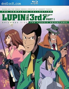 Lupin The 3rd: Part I - The Classic Adventures [Blu-Ray] Cover