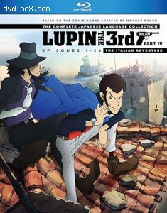 Lupin The 3rd: Part IV - The Italian Adventure (The Complete Japanese Language Collection) [Blu-Ray] Cover