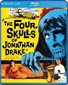 Four Skulls of Jonathan Drake, The [Blu-Ray] Cover