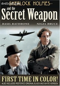 Sherlock Holmes and the Secret Weapon (In Color &amp; B&amp;W) Cover