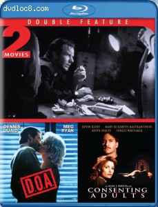 D.O.A. / Consenting Adults (Double Feature) [Blu-Ray] Cover