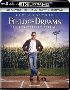 Field of Dreams (30th Anniversary Edition) [4K Ultra HD + Blu-Ray + Digital] Cover