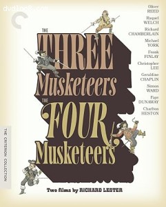 Three Musketeers, The / The Four Musketeers: Two Films by Richard Lester (The Criterion Collection) [4K Ultra HD + Blu-Ray] Cover