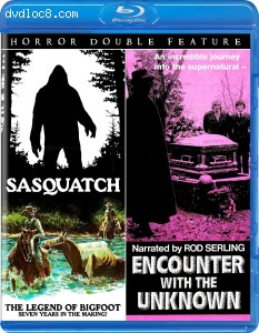Sasquatch: The Legend of Bigfoot / Encounter with the Unknown (Horror Double Feature) [Blu-Ray] Cover
