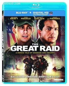 Great Raid, The (Exclusive Unrated Director's Cut) [Blu-Ray + Digital] Cover