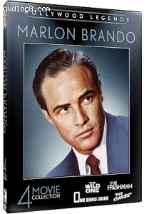 Hollywood Legends: Marlon Brando (The Wild One / The Freshman / One-Eyed Jacks / The Chase) Cover