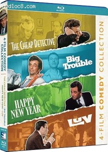 Peter Falk 4-Film Comedy Collection (The Cheap Detective / Big Trouble / Happy New Year / Luv) [Blu-Ray] Cover