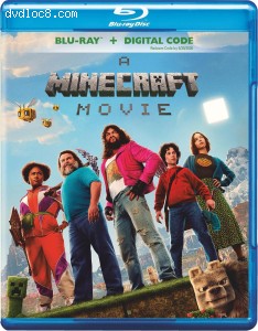 Minecraft Movie, A [Blu-ray] Cover