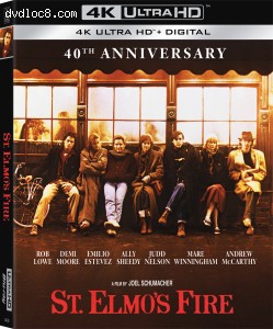 St. Elmo's Fire (40th Anniversary Edition) [4K Ultra HD + Digital] Cover