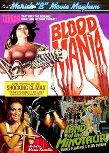 Maria's B Movie Mayhem (Blood Mania / Land of the Minotaur) Cover