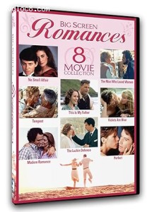 Big Screen Romances: 8-Movie Collection (No Small Affair / The Man Who Loved Women / Tempest / This Is My Father / Violets Are Blue / Modern Romance / The Luzhin Defence / Perfect) Cover