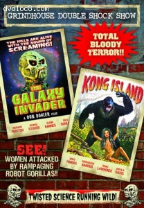 Grindhouse Double Shock Show (The Galaxy Invader / Kong Island) Cover