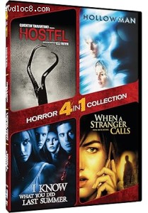 4-in-1 Horror Collection (Hostel / Hollow Man / I Know What You Did Last Summer / When a Stranger Calls) Cover
