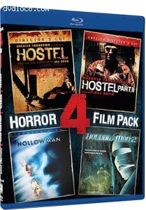 4-Film Horror Pack (Hostel / Hostel: Part II / Hollow Man / Hollow Man 2) [Blu-Ray] Cover