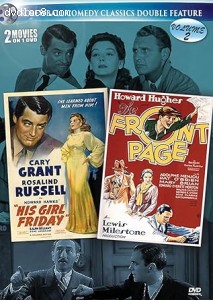 Screwball Comedy Classics Double Feature Volume 2 (His Girl Friday / The Front Page) Cover