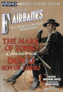 Mark of Zorro, The / Don Q: Son of Zorro (Double Feature Edition) Cover