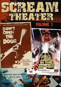 Scream Theater Double Feature Volume 3 (Don't Open the Door / Don't Look in the Basement) Cover