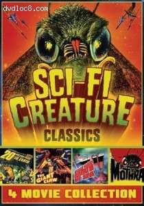 Sci-Fi Creature Classics: 4-Movie Collection (20 Million Miles to Earth / The Giant Claw / It Came from Beneath the Sea / Mothra) Cover