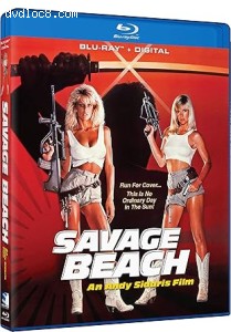 Savage Beach [Blu-Ray + Digital] Cover
