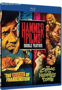 Hammer Films Double Feature (The Revenge of Frankenstein / The Curse of the Mummy's Tomb) [Blu-Ray] Cover