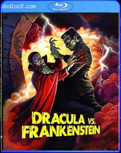 Dracula vs. Frankenstein [Blu-Ray] Cover