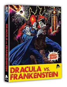 Dracula vs. Frankenstein / Brain of Blood (2-Disc Double Feature Special Edition) [Blu-Ray + CD] Cover