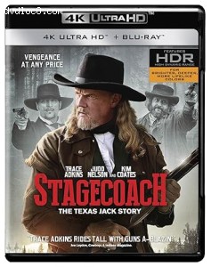 Stagecoach: The Texas Jack Story [4K Ultra HD + Blu-Ray] Cover